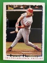 1995 Topps Base Set #586 Dave Hollins
