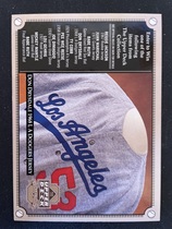 2000 Upper Deck Collection Contest Card #NNO Don Drysdale Jersey
