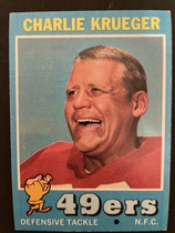 1971 Topps Base Set #213 Charlie Krueger
