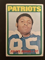 1972 Topps Base Set #97 Julius Adams