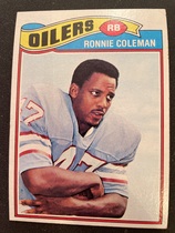 1977 Topps Base Set #407 Ronnie Coleman