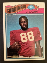 1977 Topps Base Set #504 J.V. Cain
