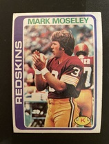 1978 Topps Base Set #396 Mark Moseley