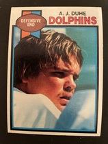 1979 Topps Base Set #162 A.J. Duhe