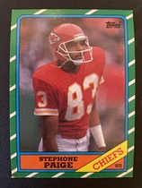 1986 Topps Base Set #306 Stephone Paige