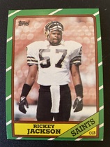1986 Topps Base Set #346 Rickey Jackson