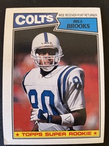 1987 Topps Base Set #378 Bill Brooks