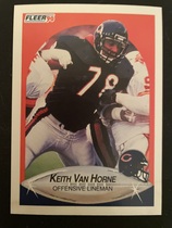 1990 Fleer Base Set #302 Keith Van Horne