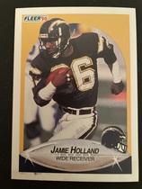 1990 Fleer Base Set #309 Jamie Holland