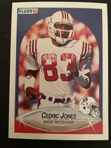 1990 Fleer Base Set #321 Cedric Jones