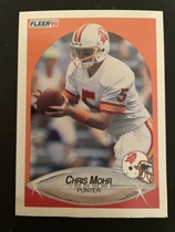 1990 Fleer Base Set #351 Chris Mohr