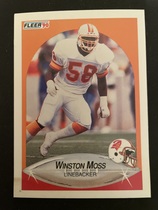 1990 Fleer Base Set #352 Winston Moss