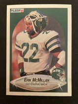 1990 Fleer Base Set #365 Erik McMillan