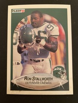 1990 Fleer Base Set #368 Ron Stallworth