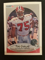 1990 Fleer Base Set #372 Tony Casillas