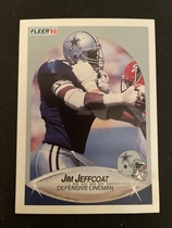 1990 Fleer Base Set #390 Jim Jeffcoat