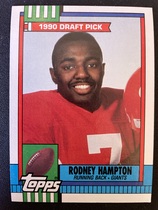 1990 Topps Base Set #48 Rodney Hampton