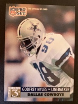 1991 Pro Set Base Set #791 Godfrey Myles