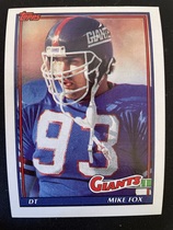 1991 Topps Base Set #26 Mike Fox