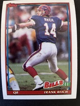 1991 Topps Base Set #49 Frank Reich