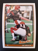 1991 Topps Base Set #251 Jim Breech