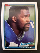 1991 Topps Base Set #275 Tony Woods