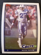 1991 Topps Base Set #348 Keith Taylor