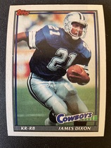 1991 Topps Base Set #363 James Dixon
