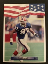 1992 All World Base Set #226 Cornelius Bennett