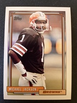1992 Topps Base Set #77 Michael Jackson
