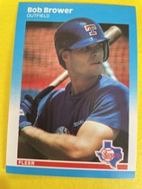 1987 Fleer Update #10 Bob Brower