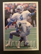 1993 Fleer Base Set #409 Jason Hanson