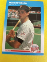 1987 Fleer Update #20 Mark Davidson