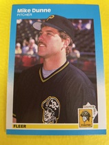 1987 Fleer Update #29 Mike Dunne