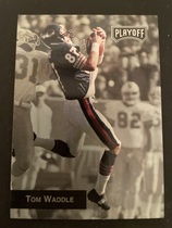 1993 Playoff Base Set #166 Tom Waddle