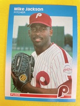 1987 Fleer Update #48 Mike Jackson