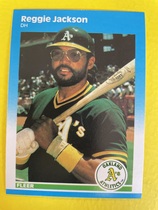1987 Fleer Update #49 Reggie Jackson