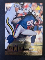 1995 Pinnacle Black 'N Blue #17 Ben Coates