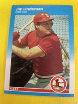 1987 Fleer Update #65 Jim Lindeman