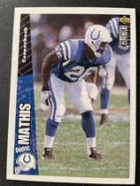 1996 Upper Deck Collectors Choice Update #U193 Dedric Mathis