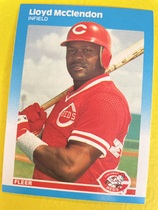 1987 Fleer Update #74 Lloyd McClendon