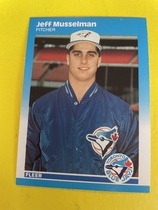 1987 Fleer Update #84 Jeff Musselman