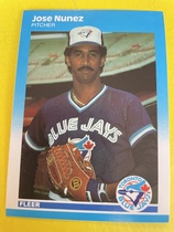 1987 Fleer Update #93 Jose Nunez