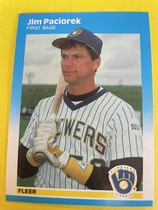 1987 Fleer Update #95 Jim Paciorek
