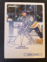 1991 Pinnacle Base Set #378 Adam Oates