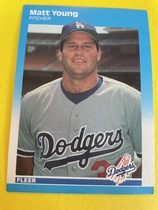 1987 Fleer Update #131 Matt Young