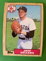 1987 Topps Base Set #12 Jeff Sellers