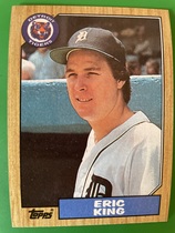 1987 Topps Base Set #36 Eric King
