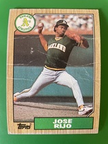 1987 Topps Base Set #34 Jose Rijo