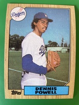 1987 Topps Base Set #47 Dennis Powell
